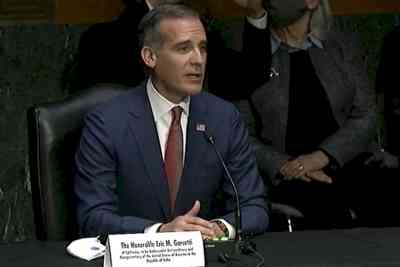 US Senate clears Garcetti as envoy to India