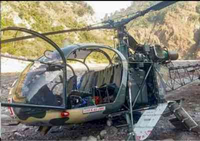 Army chopper crashes in Arunachal, 2 pilots missing