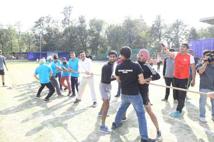 University Business School, Panjab University, organised its sports day