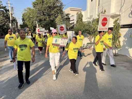 EyeQ Hospital's World Glaucoma Week Walk 2023: Raising Awareness of Preventable Vision Loss