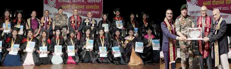 66th Convocation of Doaba College held