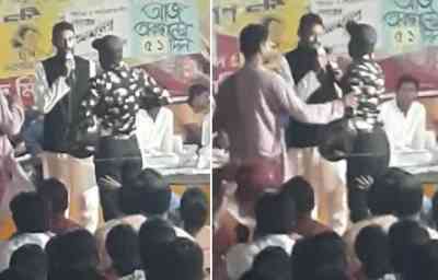 AISF's Siddique assaulted at DA agitation site by Trinamool panchayat member