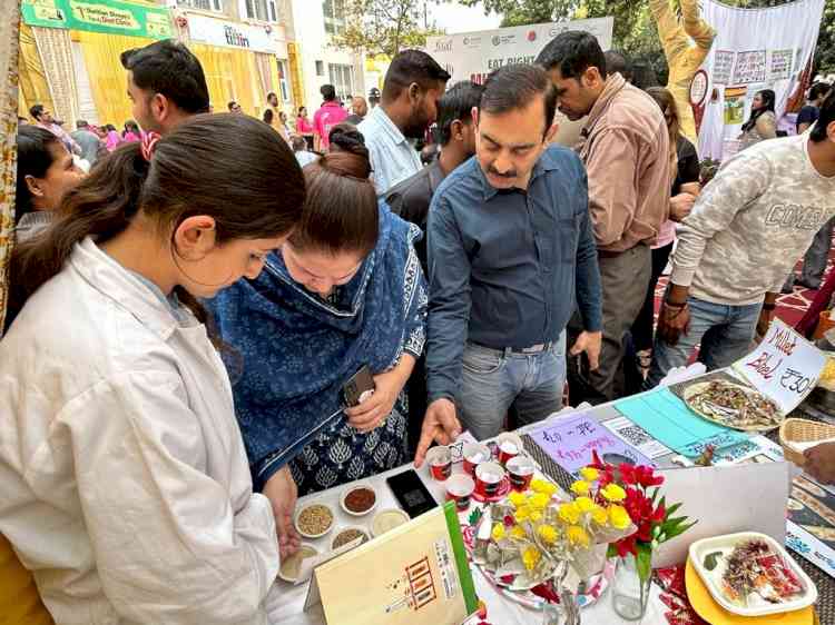 GHSC Students participate in Eat Right Millets Mela by FSSAI