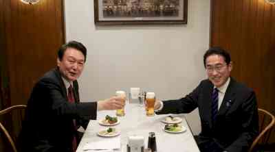 Japan's Kishida doing final fine-tuning to invite Yoon to G-7 summit: Report