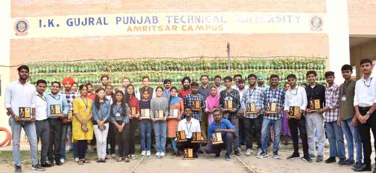 IKGPTU Amritsar Campus Recognizes Student Achievements in Technical and Cultural Events with Prize Distribution Ceremony