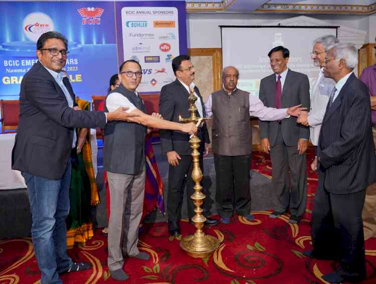 Eleven winners felicitated at BCIC Emerging Stars - Namma Startup Awards 2023