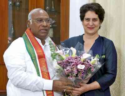 Priyanka Gandhi likely to get big role in Kharge's new team