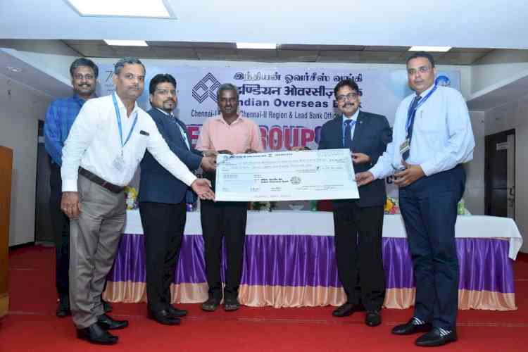 Indian Overseas Bank disburses over Rs. 507.80 lakhs in loans to Self Help Groups during Special Campaign in Chennai
