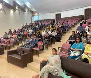 Workshop on Personality Development and Communication Skills at PU