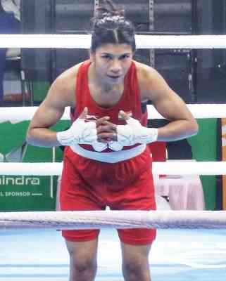 Women's World Boxing C'ships: Nikhat, Nitu lead Indian charge into the quarters (Ld)