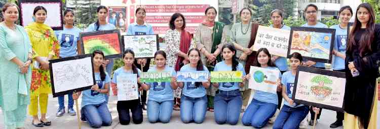 KMVites' message of water conservation on World Water Day