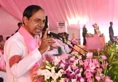 KCR announces Rs 10,000 per acre compensation for crop losses