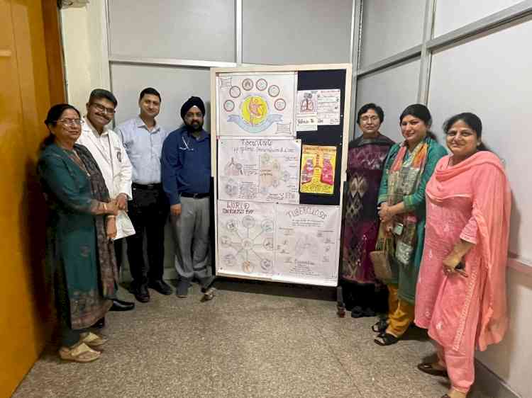 To commemorate World Tuberculosis Day, Department of Microbiology DMCH organized various activities
