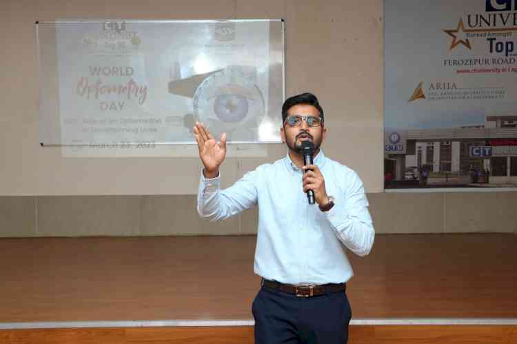 CT University celebrates World Optometry Day