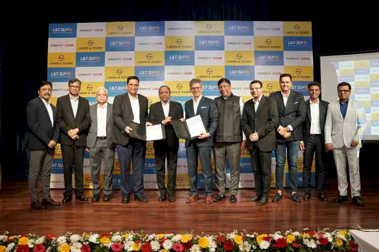 L&T-SuFin signs MoU with CREDAI-MCHI for digital procurement of construction material