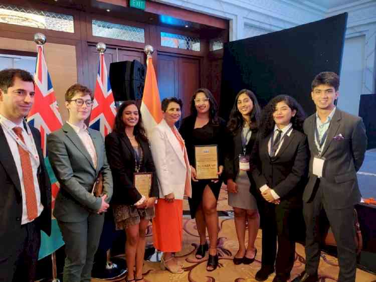 CMR University Law Students Emerge Runners-Up at Commonwealth International Mooting Competition 2023