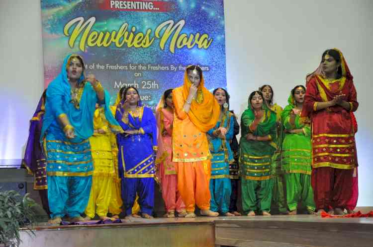 Fresher’s party “Newbies Nova” organised at DMCH College of Nursing