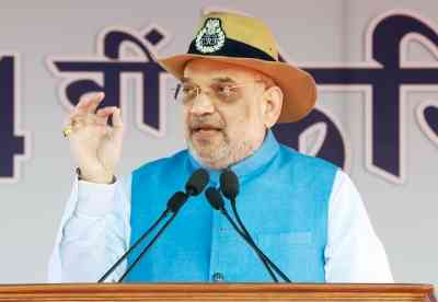 Shah targets Cong, BRS for ignoring Hyderabad liberation martyrs