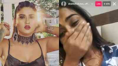 Akanksha Dubey was seen in tears amid Instagram live hours before death