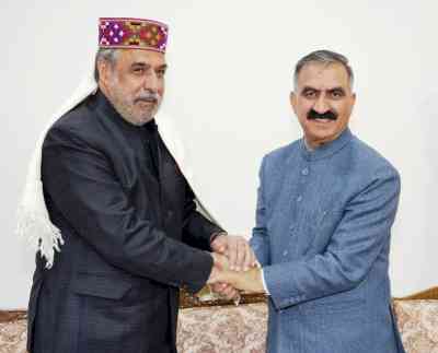 Ex-union minister Anand Sharma calls on Himachal CM