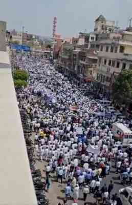 Doctors in Jaipur take out rally against Right to Heath Bill