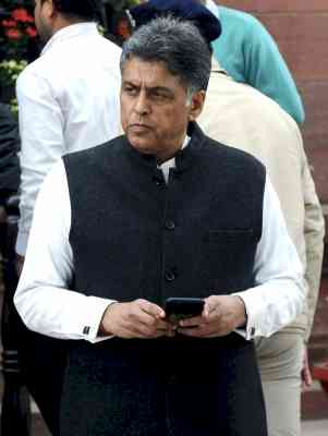 Manish Tewari moves adjournment notice against Rahul's disqualification