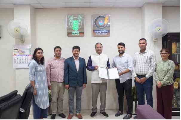 ICAR-CIPHET Ludhiana gave licensing of groundnut based flavoured beverage, curd and paneer to Bikaner based budding entrepreneur