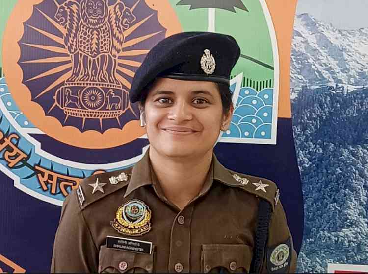 Shalini Agnihotri IPS, the first woman SP officer of district Kangra