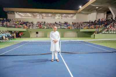 Odisha CM inaugurates tennis centre at Kalinga Stadium