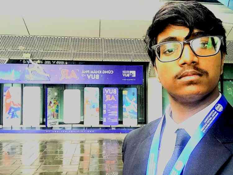 Student from Acharya Tulsi Academy Orchids The International School, Newtown represents India at International Model UN conference in Vietnam
