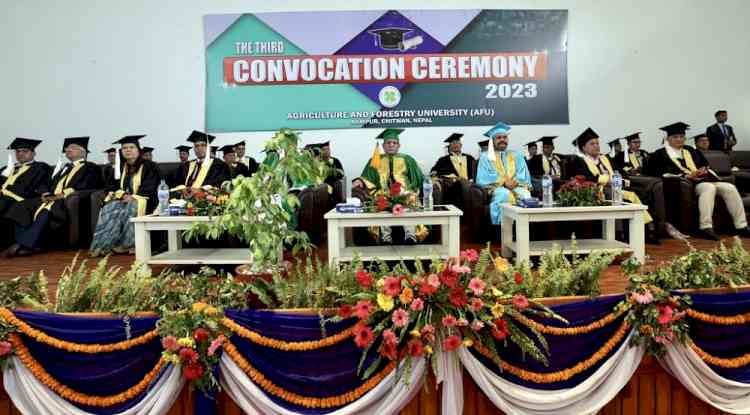 Nauni varsity VC delivers Convocation address at Nepal Agri university