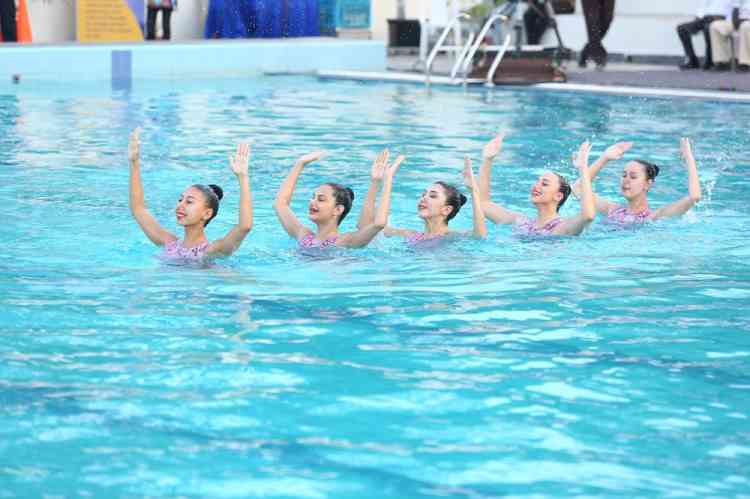 Olympic-length swimming pool inaugurated at The Hyderabad Public School, Begumpet as part of its Centenary Celebrations