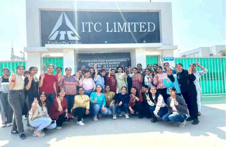 KMV organises an industrial visit to ITC, Kapurthala