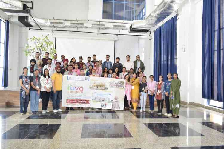 Punjab Youth delegates returned back to home stat after successfully completing their week-long exposure visit to Manipur