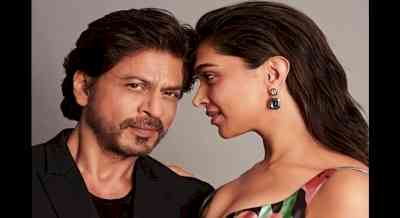 Deepika Padukone is 'dead' seeing Shah Rukh Khan's black suit look