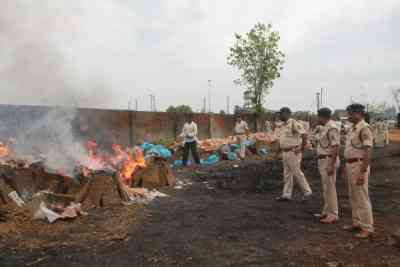 Drugs worth Rs 4.2 crore destroyed in Tripura