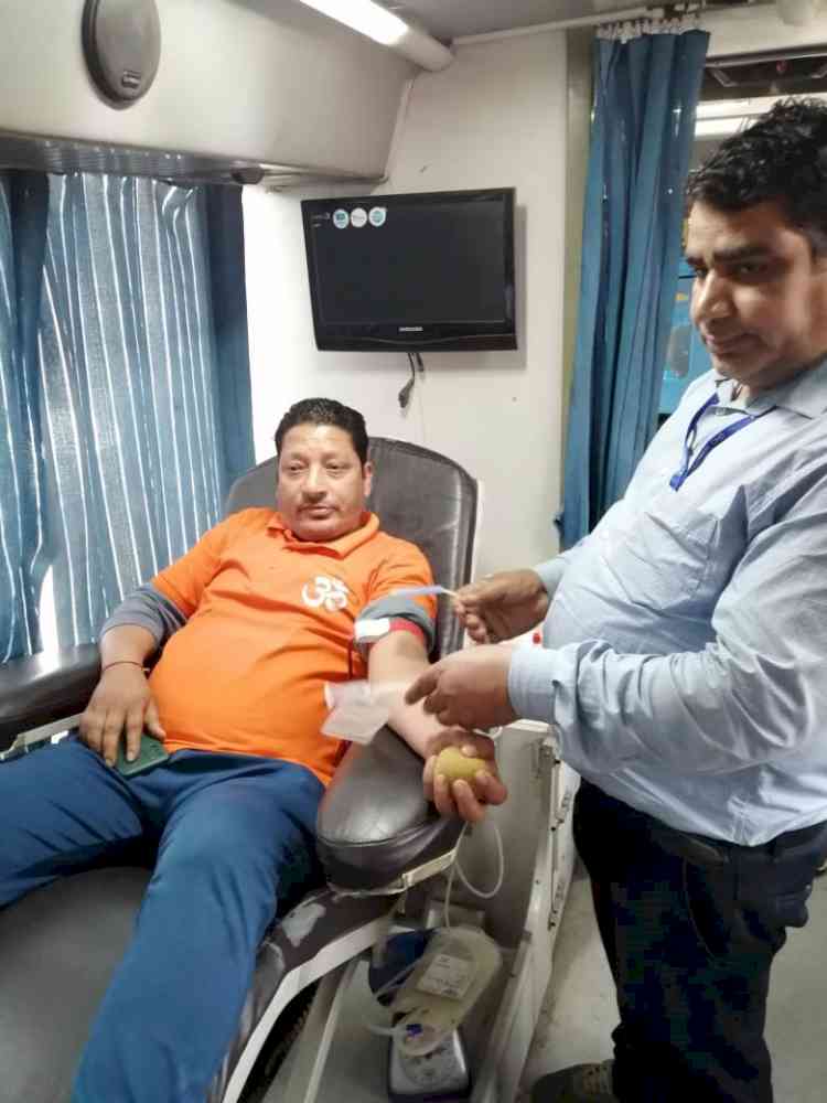 Shiv Dharmarth Seva Samiti organises blood donation camp at Chandigarh Club