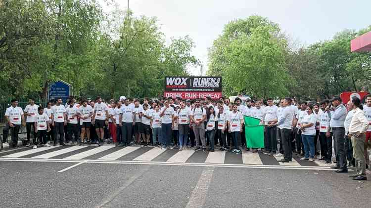 WOX Energy Drink in association with IP university organizes a Half Marathon ahead of World Health Day