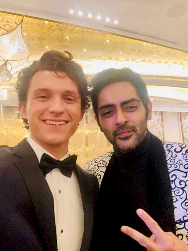 When `Spider-Man’ Tom Holland took a Selfie with Karan Singh Chhabra