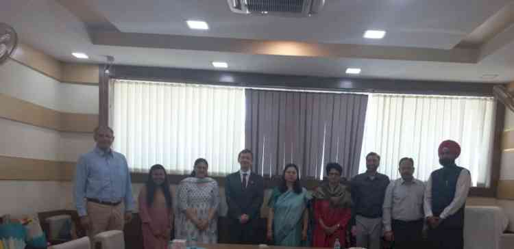 Visit of delegation from British Council India to PU