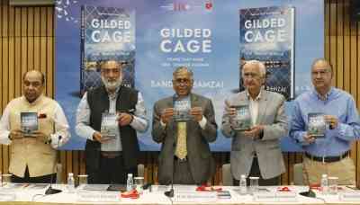 Khurshid, Drabu, Gen. Hasnain release Sandeep Bamzai's 'The Gilded Cage'