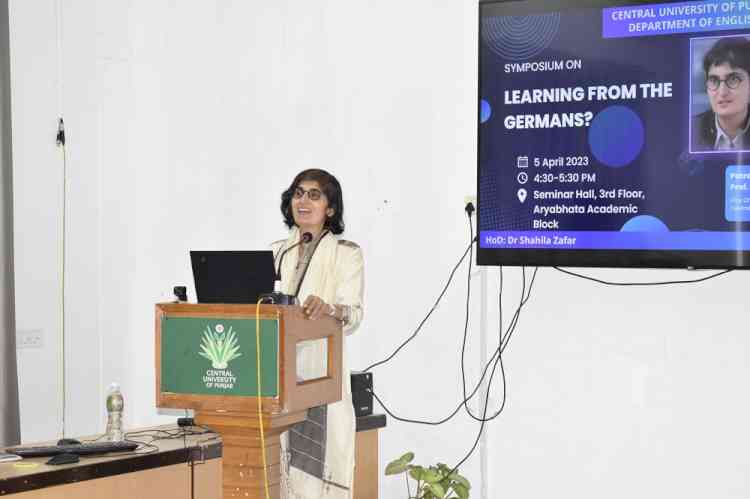 Central University of Punjab organises invited lectures on ‘Learning from Germans?’ and ‘The Enlightenment and its Discontents’ by Prof. Nikita Dhawan (Dresden University, Germany)