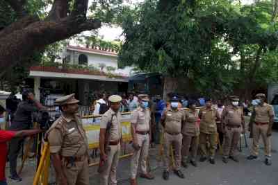 Heavy police deployment in Chennai ahead of PM Modi's visit