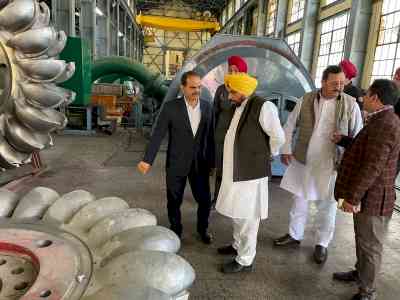 Punjab minister inspects 90-year-old hydro project in Himachal