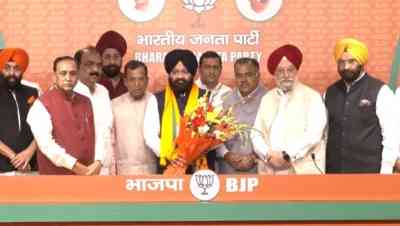SAD leader Inder Iqbal Singh Atwal joins BJP in Delhi