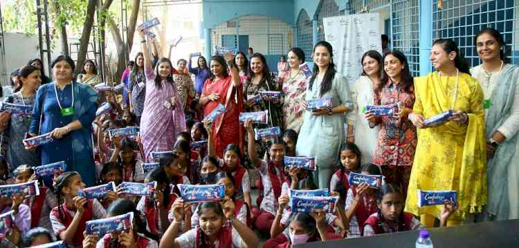 Speaking openly about periods is no more taboo, Mayor Gadwal Vijayalakshmi tells Govt school girls