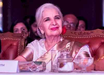 Sushma Seth celebrates lifetime award, says her heart belongs to theatre
