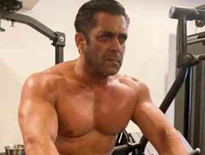 Salman shares gym pic, says you need will power to go do workouts