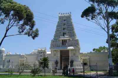 Thousands attend consecration ceremony at Hindu temple in Australia