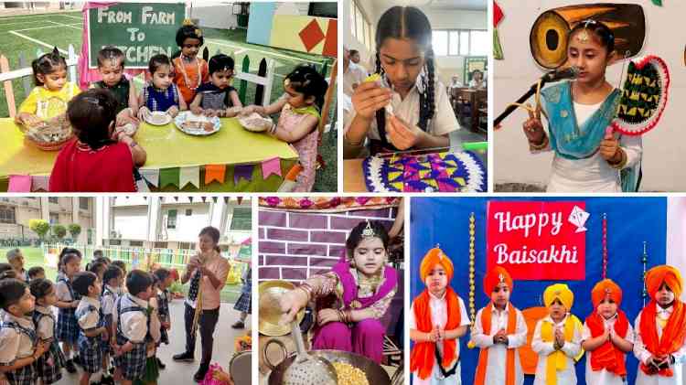 Innocent Hearts celebrated Babasaheb Ambedkar Jayanti and harvest festival Baisakhi